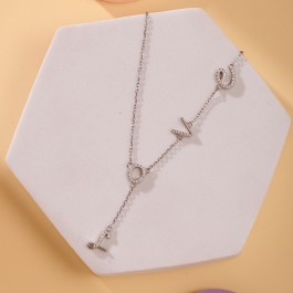 Silver Love Necklace