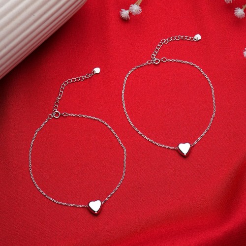 Heart and Arrow Anklet