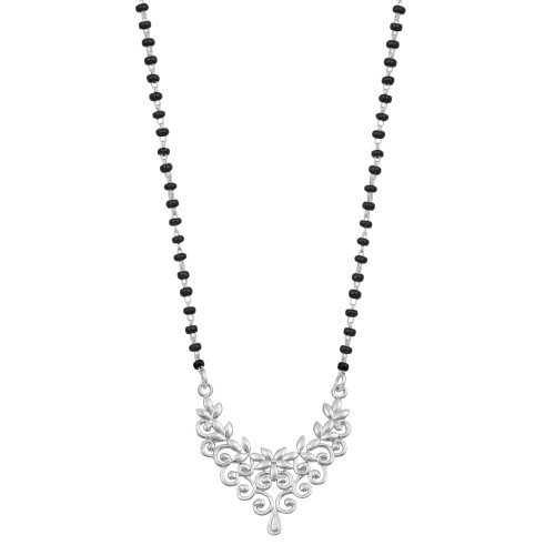 Silver Sparkle Mangalsutra