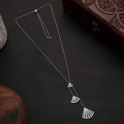 Silver Dangles Necklace